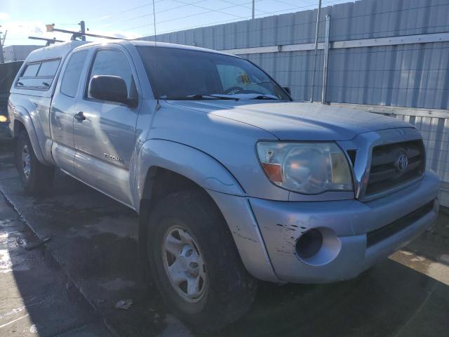 5TEUX4EN1AZ735595 - 2010 TOYOTA TACOMA ACCESS CAB ვერცხლისფერი ფოტო 1