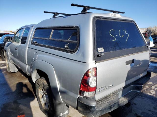 5TEUX4EN1AZ735595 - 2010 TOYOTA TACOMA ACCESS CAB ვერცხლისფერი ფოტო 3