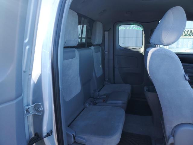 5TEUX4EN1AZ735595 - 2010 TOYOTA TACOMA ACCESS CAB ვერცხლისფერი ფოტო 6