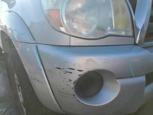 5TEUX4EN1AZ735595 - 2010 TOYOTA TACOMA ACCESS CAB ვერცხლისფერი ფოტო 9