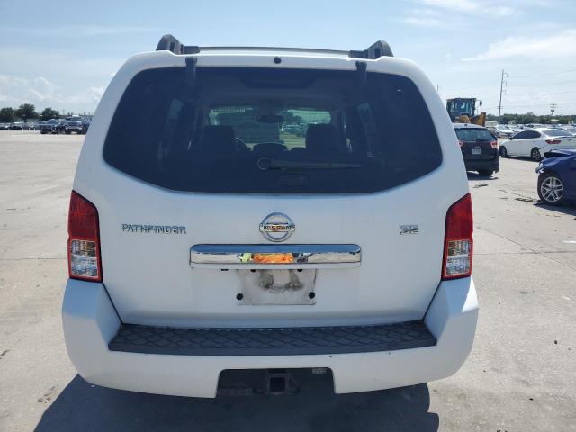 5N1AR18U38C645562 - 2008 NISSAN PATHFINDER S WHITE photo 6
