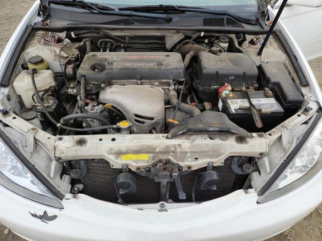 4T1BE32KX4U367296 - 2004 TOYOTA CAMRY LE WHITE photo 11