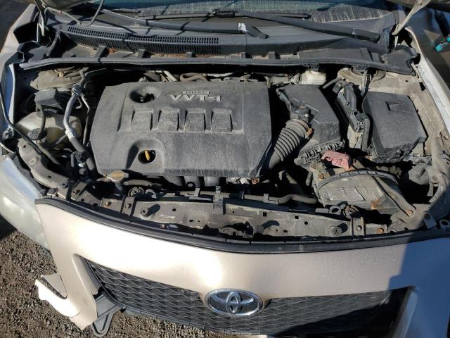 2T1BU4EEXAC194195 - 2010 TOYOTA COROLLA BASE Beige Foto 11