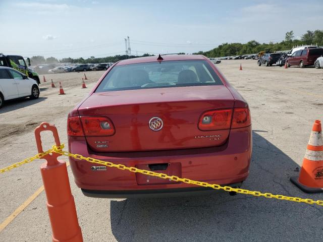 1G4HE5EM0AU107584 - 2010 BUICK LUCERNE CXL RED photo 6