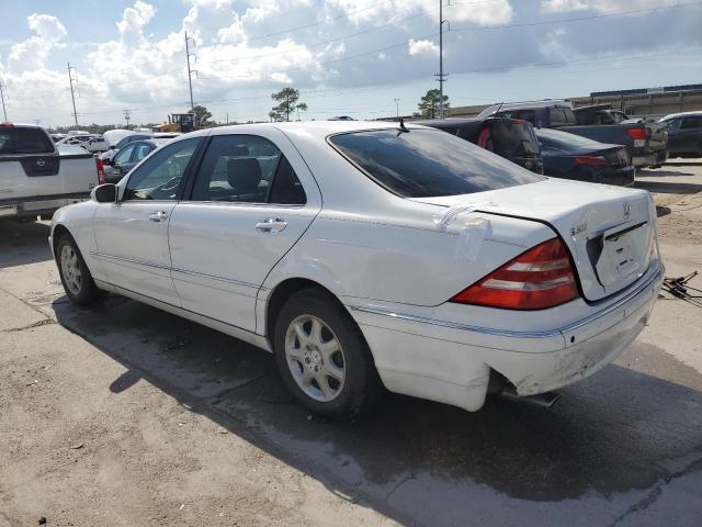 WDBNG75J0YA040160 - 2000 MERCEDES-BENZ S 500 WHITE photo 2