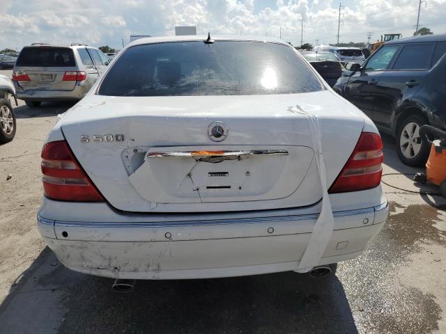 WDBNG75J0YA040160 - 2000 MERCEDES-BENZ S 500 WHITE photo 6