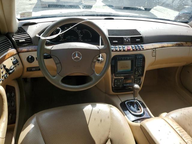 WDBNG75J0YA040160 - 2000 MERCEDES-BENZ S 500 WHITE photo 8