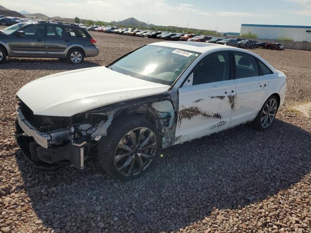 WAUHGAFC0EN039345 - 2014 AUDI A6 PRESTIGE თეთრი ფოტო 1