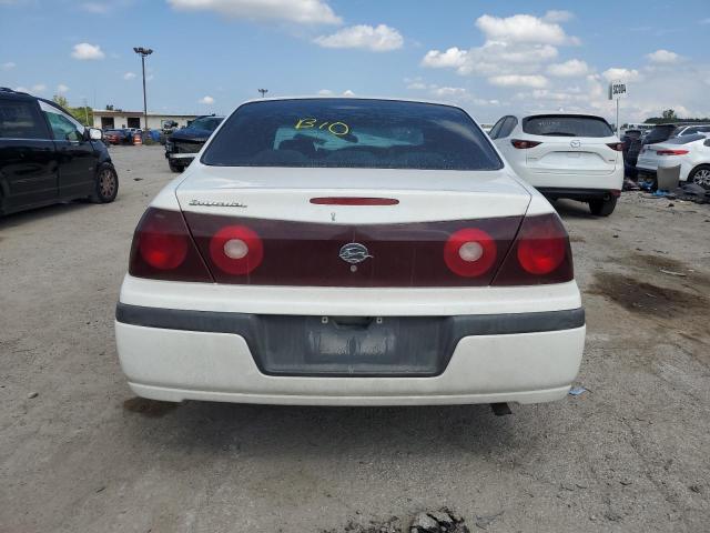 2G1WF52E749153333 - 2004 CHEVROLET IMPALA WHITE photo 6