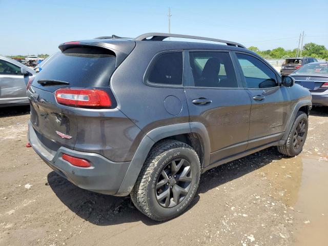 1C4PJMBS6GW300134 - 2016 JEEP CHEROKEE TRAILHAWK ნაცრისფერი ფოტო 3