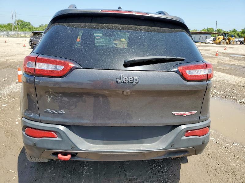 1C4PJMBS6GW300134 - 2016 JEEP CHEROKEE TRAILHAWK ნაცრისფერი ფოტო 6