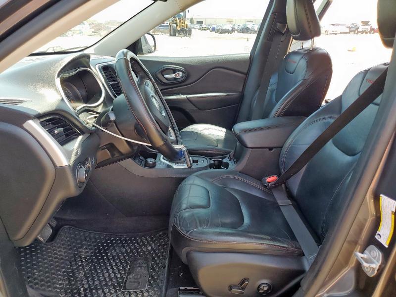 1C4PJMBS6GW300134 - 2016 JEEP CHEROKEE TRAILHAWK ნაცრისფერი ფოტო 7