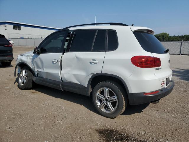WVGHV3AX3EW582001 - 2014 VOLKSWAGEN TIGUAN S WHITE photo 2