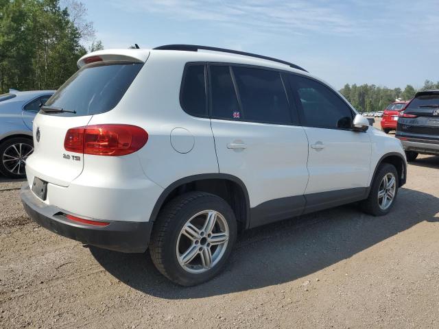 WVGHV3AX3EW582001 - 2014 VOLKSWAGEN TIGUAN S WHITE photo 3
