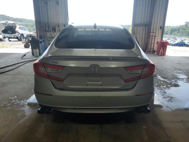 1HGCV1F38JA072244 - 2018 HONDA ACCORD SPORT Сұр фото 6