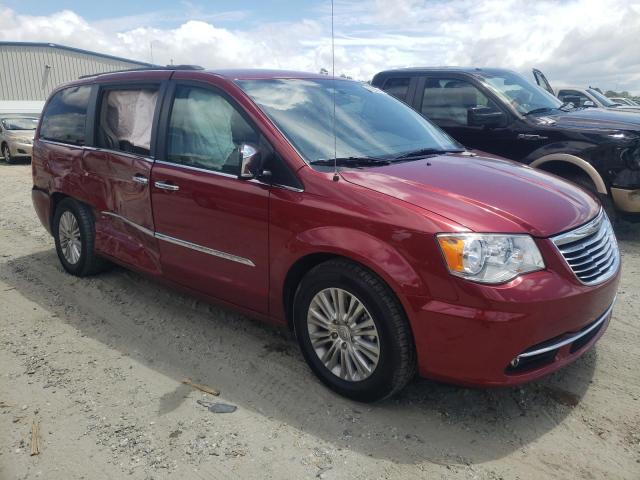 2C4RC1CG3DR745933 - 2013 CHRYSLER TOWN & COU TOURING L RED photo 4