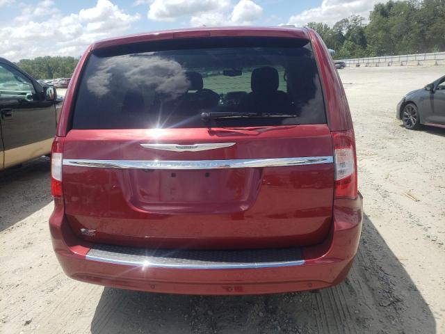 2C4RC1CG3DR745933 - 2013 CHRYSLER TOWN & COU TOURING L RED photo 6