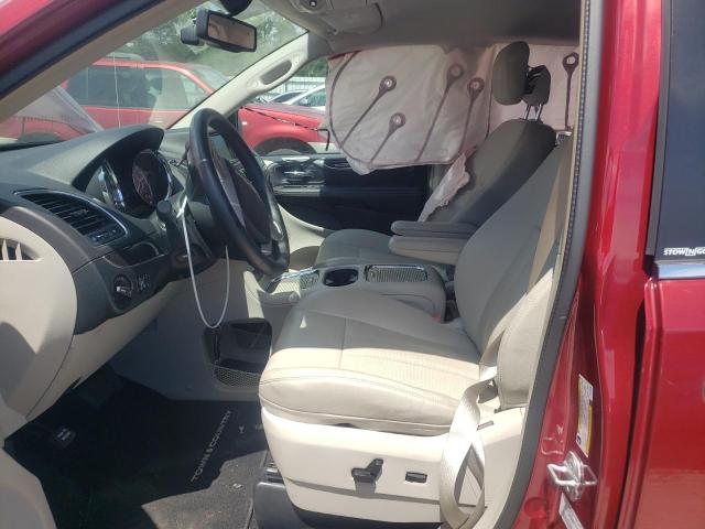 2C4RC1CG3DR745933 - 2013 CHRYSLER TOWN & COU TOURING L RED photo 7