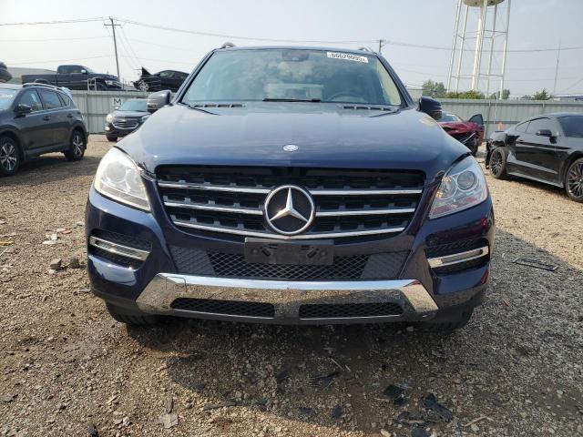 4JGDA5HB3FA456901 - 2015 MERCEDES-BENZ ML 350 4MATIC BLUE photo 5