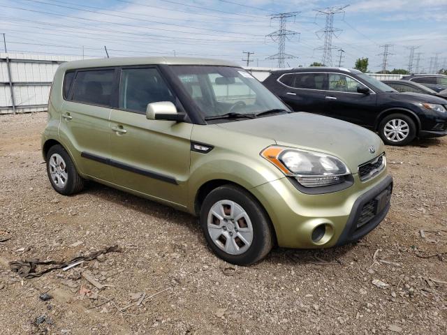 KNDJT2A58D7589507 - 2013 KIA SOUL GREEN photo 4