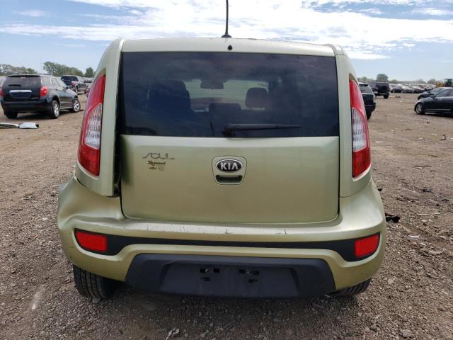 KNDJT2A58D7589507 - 2013 KIA SOUL GREEN photo 6