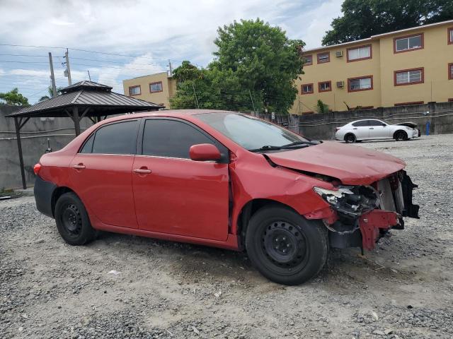 2T1BU4EE9DC015780 - 2013 TOYOTA COROLLA BASE Կարմիր լուսանկար 4