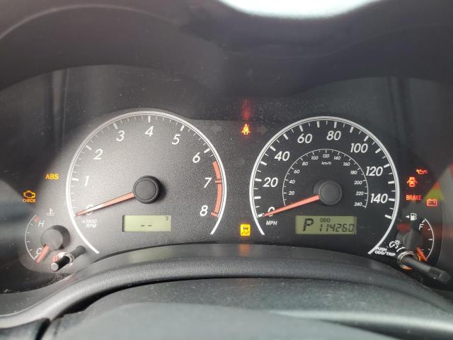 2T1BU4EE9DC015780 - 2013 TOYOTA COROLLA BASE Կարմիր լուսանկար 9