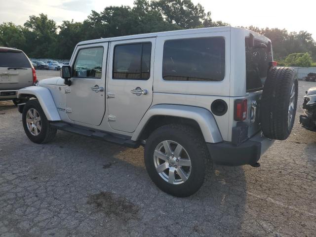 1C4BJWEG0CL274977 - 2012 JEEP WRANGLER U SAHARA Արծաթագույն լուսանկար 2