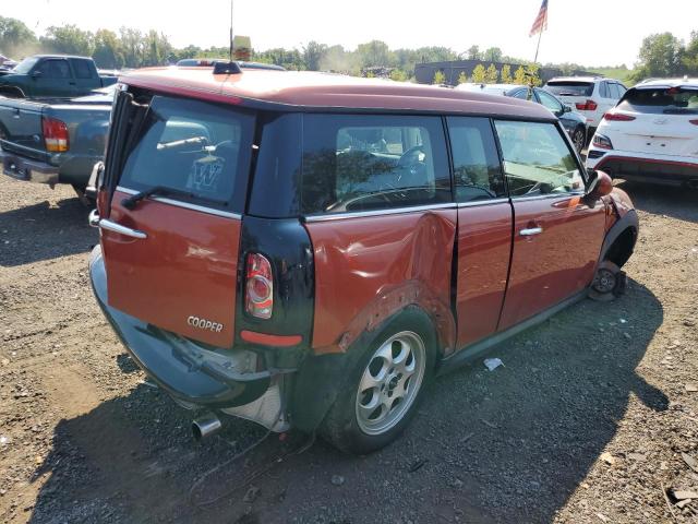 WMWZF3C55ET492798 - 2014 MINI COOPER CLUBMAN ORANGE photo 3