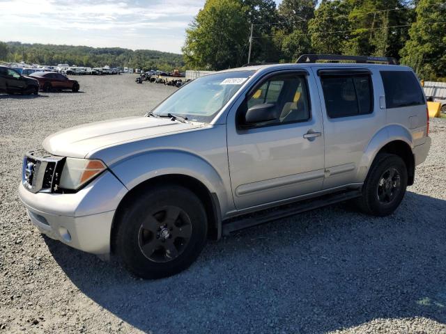 5N1AR18U26C643329 - 2006 NISSAN PATHFINDER LE GRAY photo 1