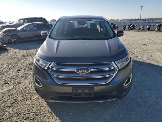 2FMPK3K99FBB67658 - 2015 FORD EDGE TITANIUM CHARCOAL photo 5