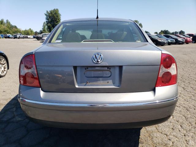 WVWPD63B01P074014 - 2001 VOLKSWAGEN PASSAT GLS Сұр фото 6