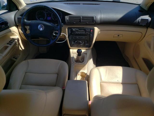 WVWPD63B01P074014 - 2001 VOLKSWAGEN PASSAT GLS Сұр фото 8