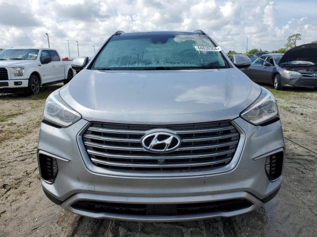 KM8SR4HF9HU187401 - 2017 HYUNDAI SANTA FE SE ULTIMATE SILVER photo 5