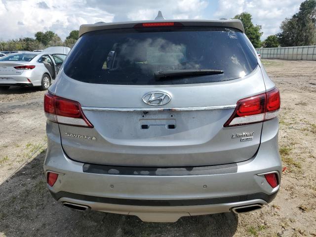 KM8SR4HF9HU187401 - 2017 HYUNDAI SANTA FE SE ULTIMATE SILVER photo 6