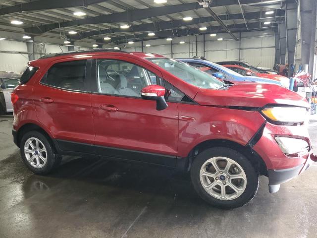 MAJ3S2GE3KC253230 - 2019 FORD ECOSPORT SE BURGUNDY photo 4