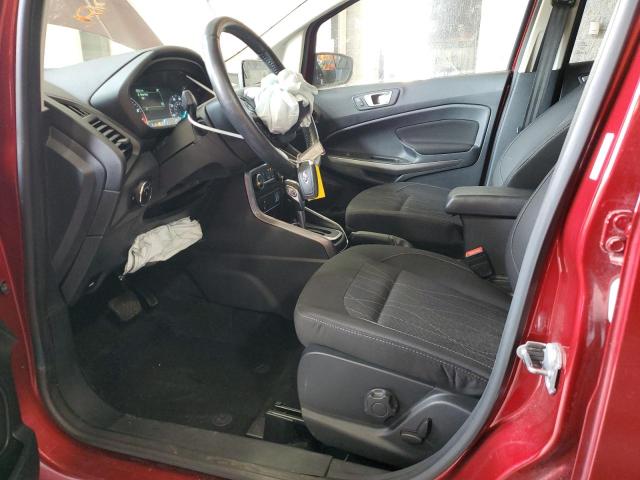 MAJ3S2GE3KC253230 - 2019 FORD ECOSPORT SE Burdeos foto 7