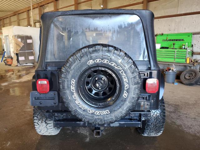 1J4FA29196P752577 - 2006 JEEP WRANGLER / SE BLACK photo 6