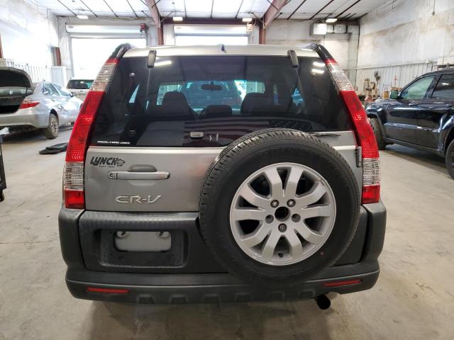 JHLRD78885C047817 - 2005 HONDA CR-V EX ნაცრისფერი ფოტო 6