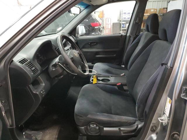 JHLRD78885C047817 - 2005 HONDA CR-V EX ნაცრისფერი ფოტო 7