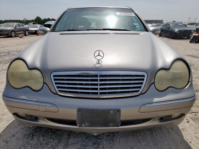 WDBRF61J34E017396 - 2004 MERCEDES-BENZ C 240 SILVER photo 5