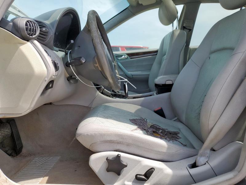 WDBRF61J34E017396 - 2004 MERCEDES-BENZ C 240 SILVER photo 7