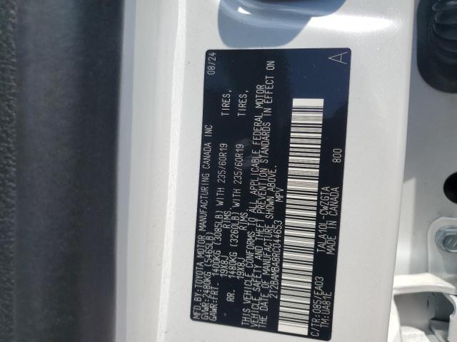 2T2BAMBA8RC044653 - 2024 LEXUS RX 350 BASE Білий фото 13