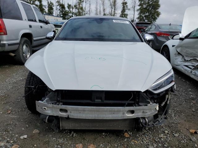 WAUC4CF53JA013081 - 2018 AUDI S5 PRESTIGE WHITE photo 5