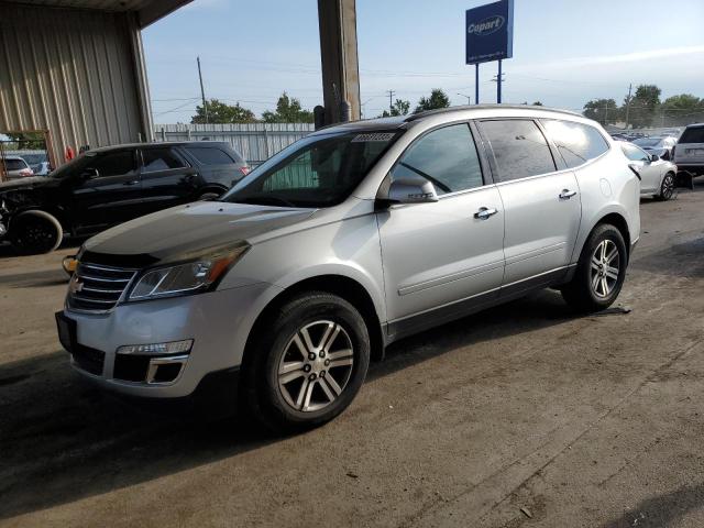 1GNKVHKD0GJ128548 - 2016 CHEVROLET TRAVERSE LT SILVER photo 1