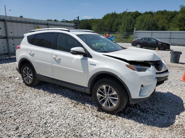 JTMRJREV3GD018444 - 2016 TOYOTA RAV4 HV XLE WHITE photo 4