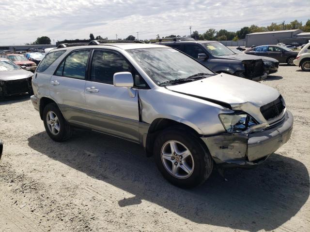 JTJHF10U130306197 - 2003 LEXUS RX 300 SILVER photo 4