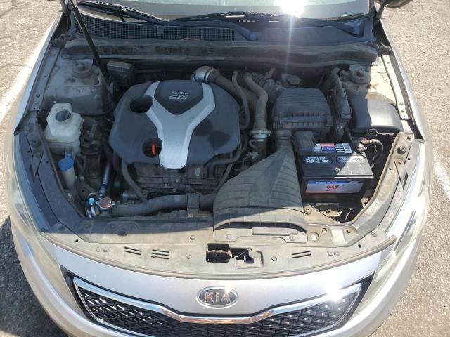 KNAGN4A6XB5086043 - 2011 KIA OPTIMA EX SILVER photo 11