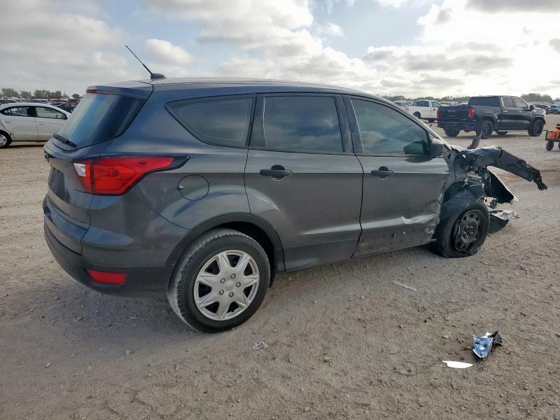1FMCU0F78KUA24477 - 2019 FORD ESCAPE S GRAY photo 3