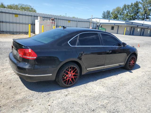 1VWCP7A39DC088753 - 2013 VOLKSWAGEN PASSAT SEL BLACK photo 3